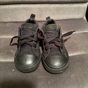 Kids Black Converse Sneakers size 10